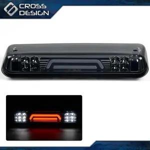 CROSSDESIGN Fit For 2004-2008 F150 Explorer LED 3RD Third Brake Tail Light Rear Cargo Lamp