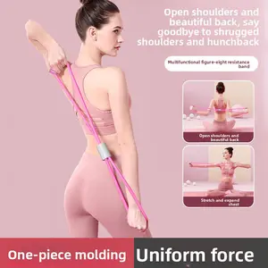 Figure 8 Resistance Band For Women Arms Chest Workout TPR Material Home Yoga Gym Fitness