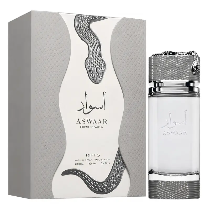 Riiffs Aswaar for Unisex Extrait de Parfum Spray, 3.4 Ounce