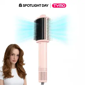 TYMO AIRBEAM 3.0 High-Speed Hair Dryer Brush for Frizz-Free Blowouts with Smoothing Comb and Ionic Technology, Gift Box Ready Personal Care Appliance; Blow Dryer with a Comb Hot Air Styler mothersdaygift