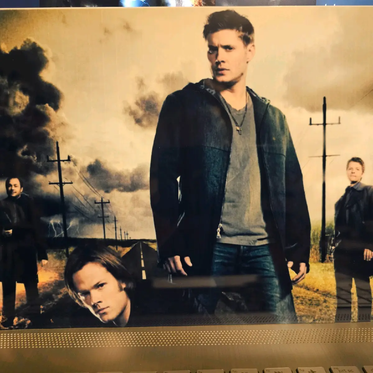 winchesters with Cas and Crowly