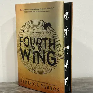 Fourth Wing / Iron Flame / Onyx Storm  fore-edge painting