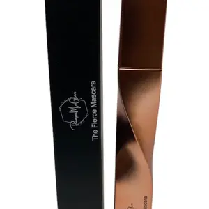 Fierce Mascara - Waterproof Makeup, Black Color, Compact Design