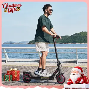 【Holiday Haul】C9 Electric Scooter 350W Motor 18 Miles Range 19 MPH Max Speed Dual Braking System Aluminum Alloy Frame Foldable App-Controlled 36V 7.5Ah Battery 8.5-Inch Tires