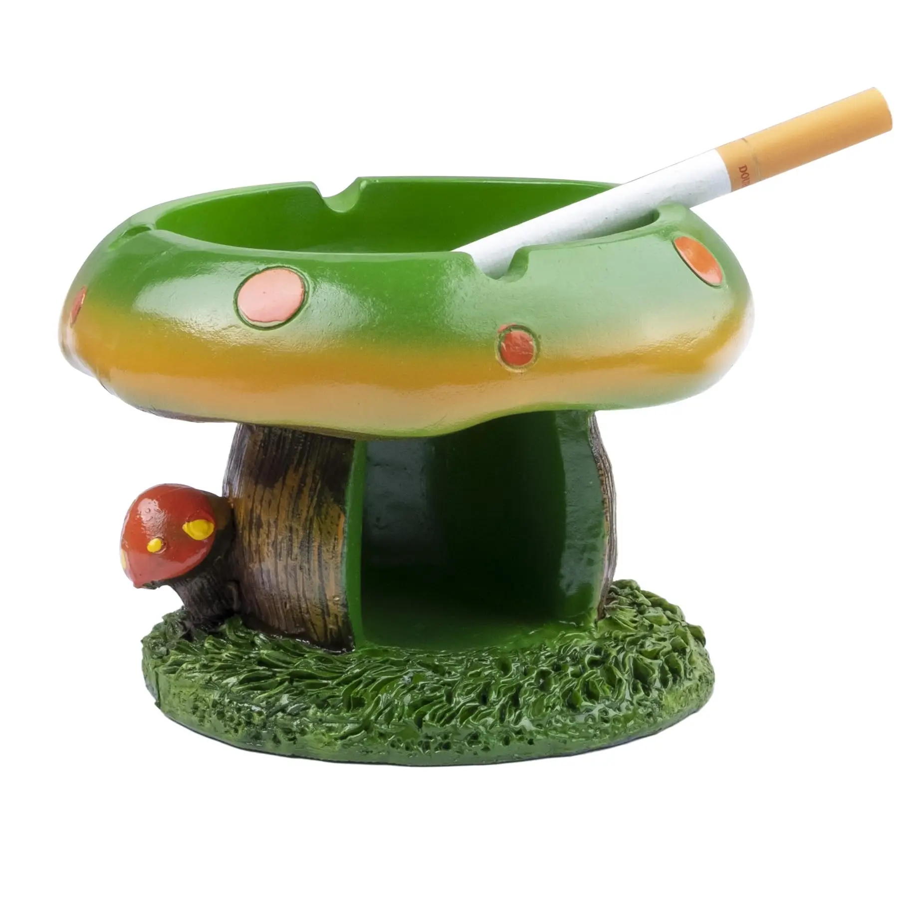 Cool Outdoor Fantasy Mushroom Ashtray Decoration Suitable for Home Office, Decoration Gift