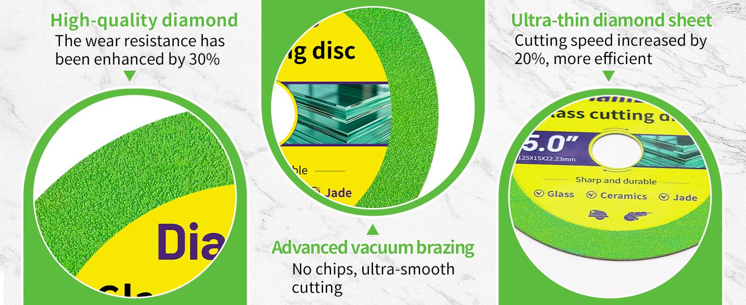 Glass king ceramic tile cutting blade ultra thin saw blade for ceramic jade wine bottle glass grinding cutting no chipping sharp durable diamond blade for tile porcelain stone masonry
