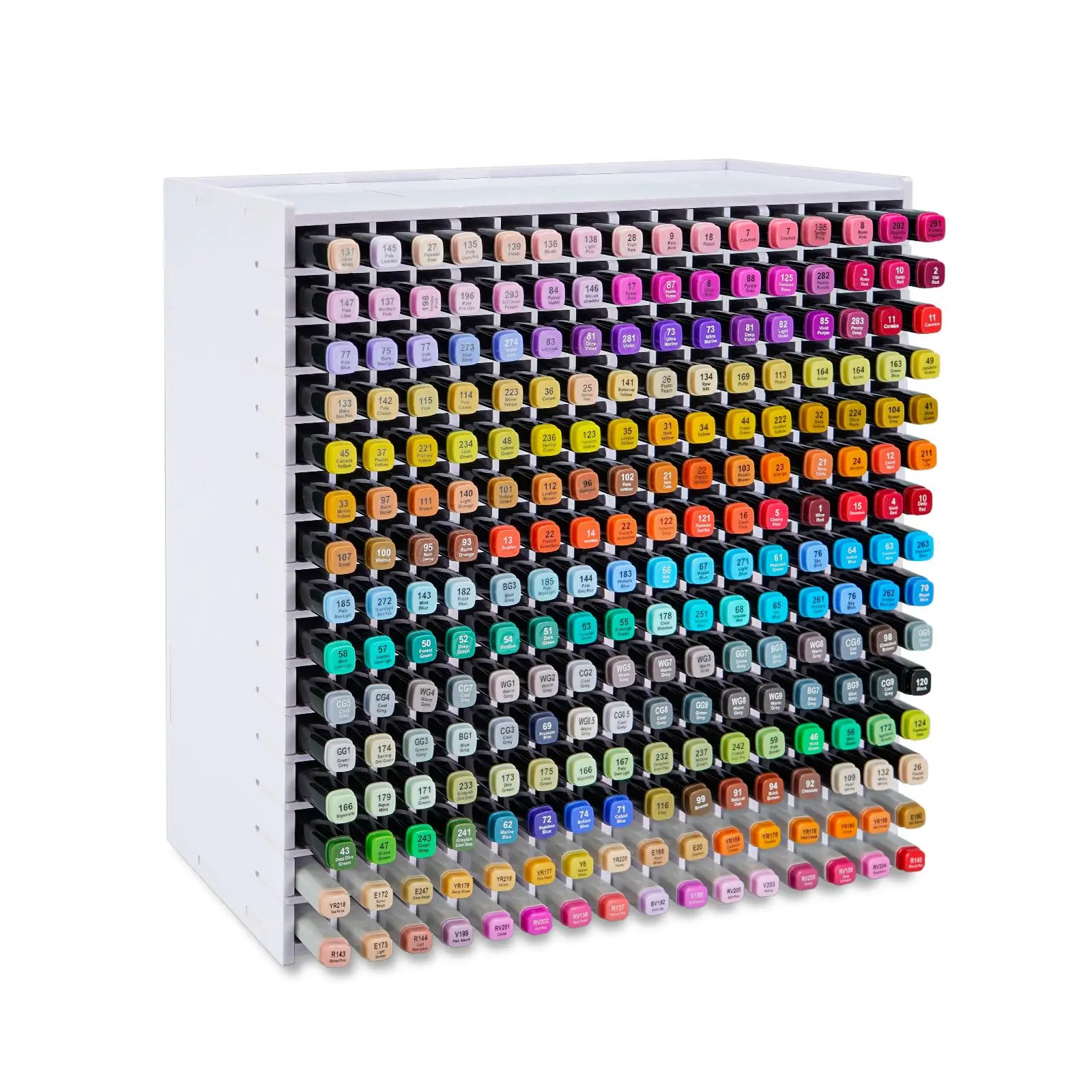 Rack for 240 Markers - White