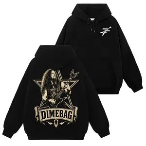 [HellRider Shop] Limited Dimebag Darrell Panteras #61 Hoodie T-Shirt Sweatshirt, Retro Vintage Unisex Graphic 90s Cotton, Gift For Heavy Metal, Rock Y2K Streetwear