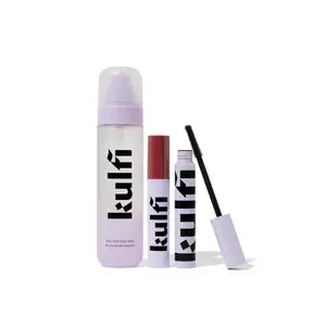 The Jetsetter Trio - Makeup melding mist, High volume tubing mascara & Staining Lip Oil Bundle