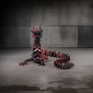 Articulating Imperial Dragon Decorative Figurine - Gift