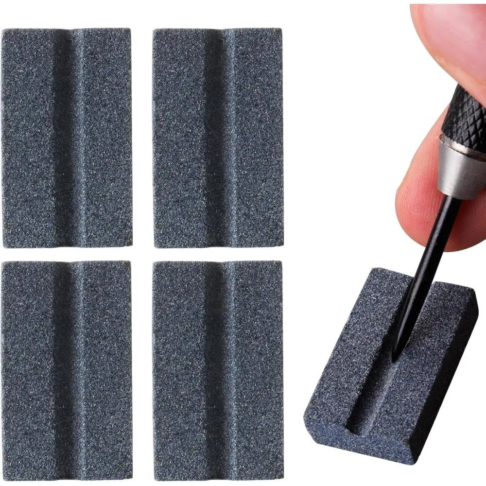 V-Sharp Sharpening Stone,Dart Sharpener,Easy polishing and deburring, Long-Lasting Sharpness,Dart Accessories For Darts (4 Pack)