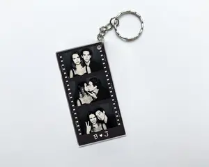 Valentines Day Gift For Him, Custom Photo Strip Keychain, Personalized Couples Gift, Valentines Gifts For Men, Boyfriend Gift
