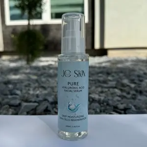 JC Skincare Pure Hyaluronic Acid Facial Serum - 100ml - Deep Moisturizing for Comfort