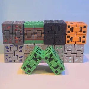 Fidget Cube | Grass Block | Creeper | Obsidian Block | Ore Blocks