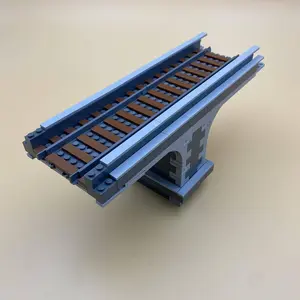 Railway Bridge Building Blocks, 294pcs/set Rail Track Design Building Blocks, Creative and Educational Building Blocks for Boys & Girls