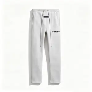 Fear of God Essentials Relaxed Sweatpants 'Light Oatmeal' Loose Straight-Leg Style