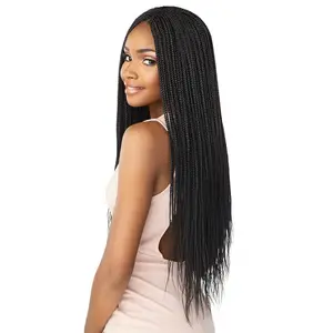 Sensationnel Synthetic Lulutress Crochet Braid 3X MICRO BOX BRAID 24"