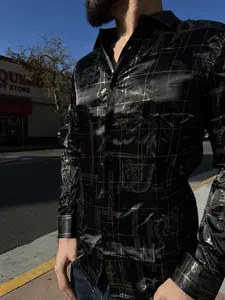 PVLS128- Camisa Pavini Casual Print