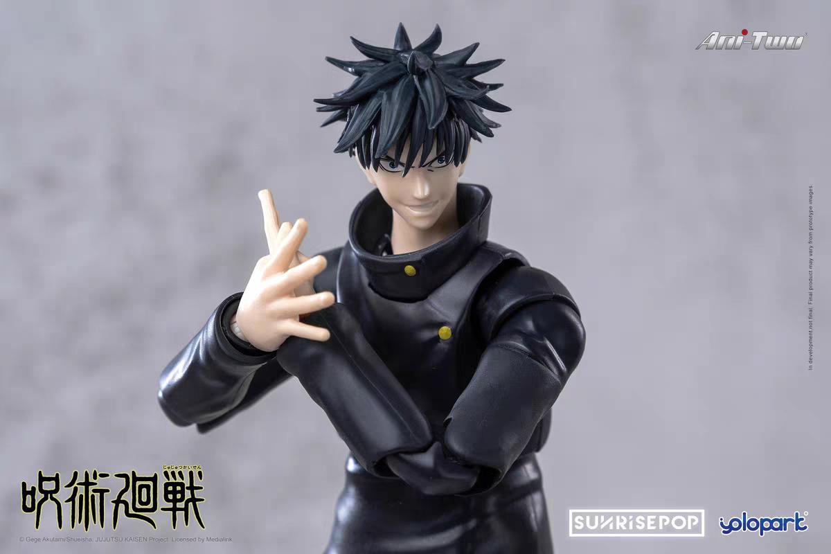 Satoru Gojo, Yuji Itadori, Megumi Fushiguro 21cm Articulated Figure ...