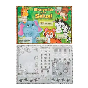 Paper Jungle Place Mat - Spanish - 1000 Pc.