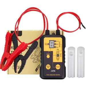 JUTA VT200 Fuel Injector Tester & Adapter DIY Cleaning Tool Kit Set (Fuel Injector Tester + Adapter ) Fuel System Cleaner for Gasoline Engines