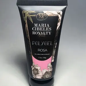 MC Nails Pink Poly Gel 1.7oz -Poly Gel for Perfect Nails