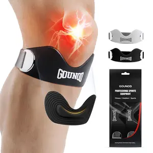 Plus Size Patella Knee Strap for Knee Pain, Anti-Slip Compression for Pain Relief & Stability for Jumpers Knee, Tendonitis, Basketball, Volleyball, Squats-Patellar Tendon Support Osgood ACL knee strap