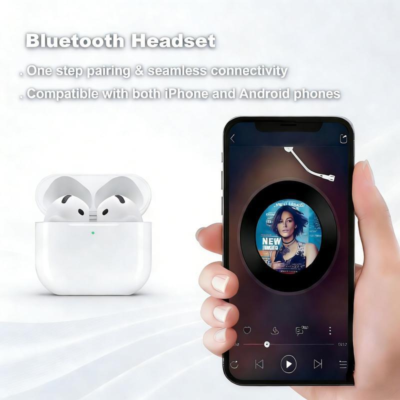 Upgraded 6-in-1 Magnetic Charging & Audio Kit – 20W Fast Charge Power Bank, Wireless Charger, Bluetooth 5.3 Earbuds, Type-C & Lightning Cables, Adapter, Enhanced Magnetic Ring, All-in-One Travel Set for Android & iOS Devices，Gift Box