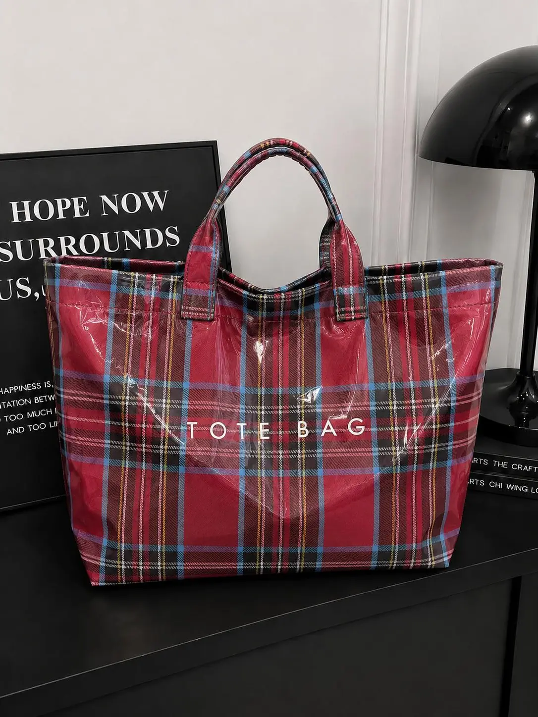 Large Capacity tote bag Handbag for Women, Shopper handbag, Casual Trendy Versatile High-quality Daily Commuting Bag, Fashionable Shopping Bag, Reusable Grocery Bags, Shopping Totes lightweight backtoschool