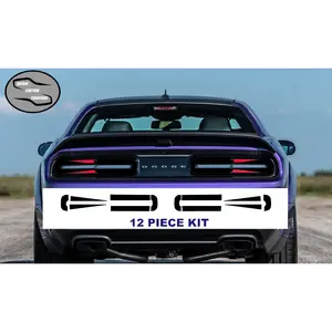 15-23 Dodge Challenger Taillight Decal Design 12
