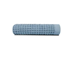 Denim Waffle Bath Towel