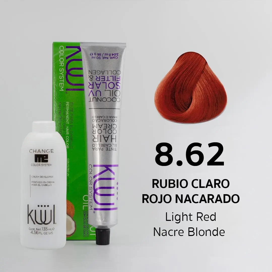 8.62	Light Red Nacre Blonde