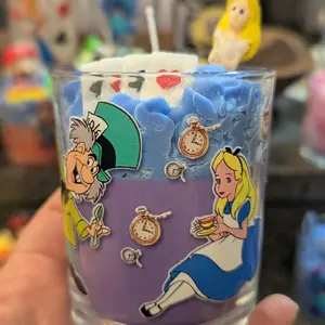 wonderland inspired candle 8oz  scented woodland creatures Aroma Decoration Freshener