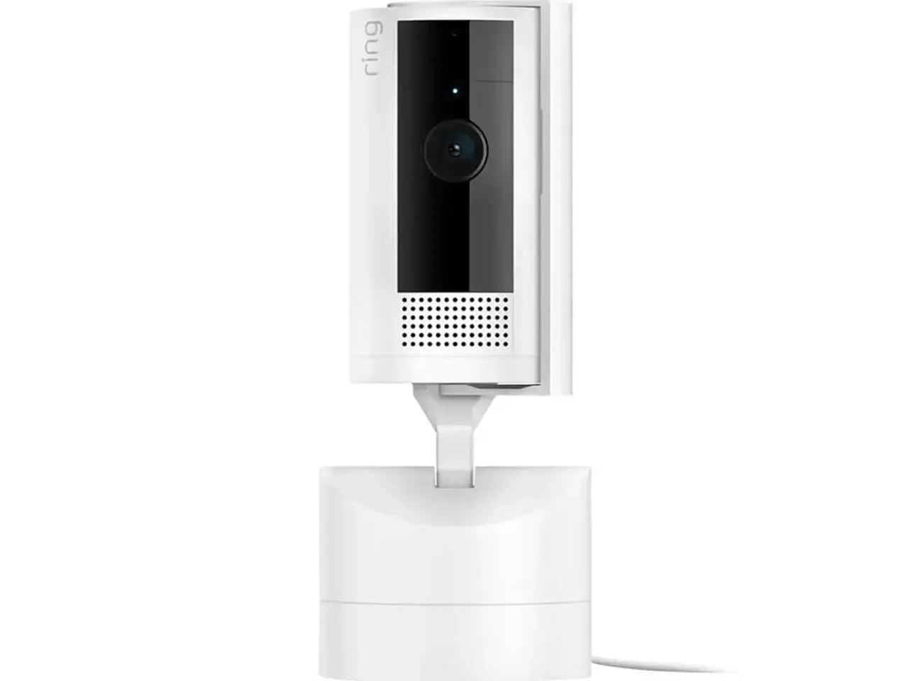 Ring Pan-Tilt Indoor Cam - 360-Degree Security Camera, HD Video, Color Night Vision, Two-Way Talk, Remote Siren, Privacy Cover, White Ring Pan-Tilt Indoor Cam - 360-Degree Security Camera, HD Video, Color Night Vision, Two-Way Talk, Remote Siren, Privacy Cover, White