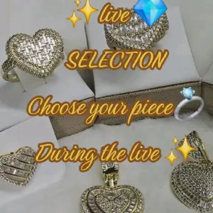 Live Selection Choose Your Piece During the Live Event arrancadas pequen̈as adiamantadas