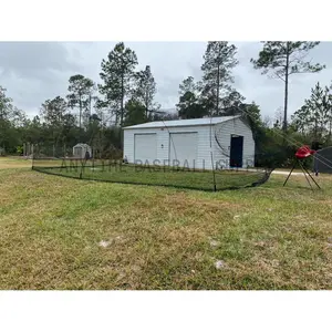 Heater Sports Power Alley 22 Ft. Backyard Batting Cage Heater Sports Power Alley 22 Ft. Backyard Batting Cage