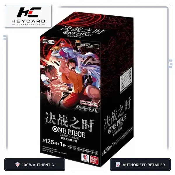 OPC-16 Showdown Moment (CN): Official TCG Booster Box (Live Rip)