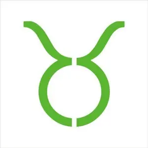 Taurus Zodiac Sign Shape Stencil