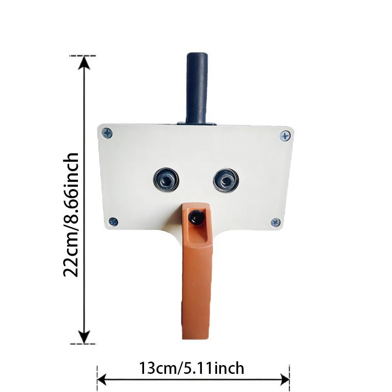 Efficient Cable Pulling Tool for Drill – Heavy-Duty Wire Puller for Conduit, 8mm Capacity Cable Feeding Tool for Electricians, Smooth Wiring Through Pipes & Tight Spaces