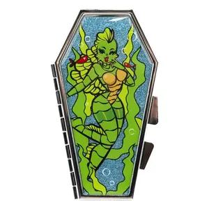 Creature Girl Glitter Coffin Compact