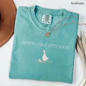 Silly Goose Pregnancy Shirt, Pregnancy Announcement to Husband, First Time Mom Gift, Comfort Colors Pregnancy Shirt, Expecting Mom Gift