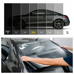 Solar Film UV Protection Insulation Sticker, 50x300cm Car Window Decal, Easy Application Heat Barrier, Landscape Design, Windshield Sun Shade