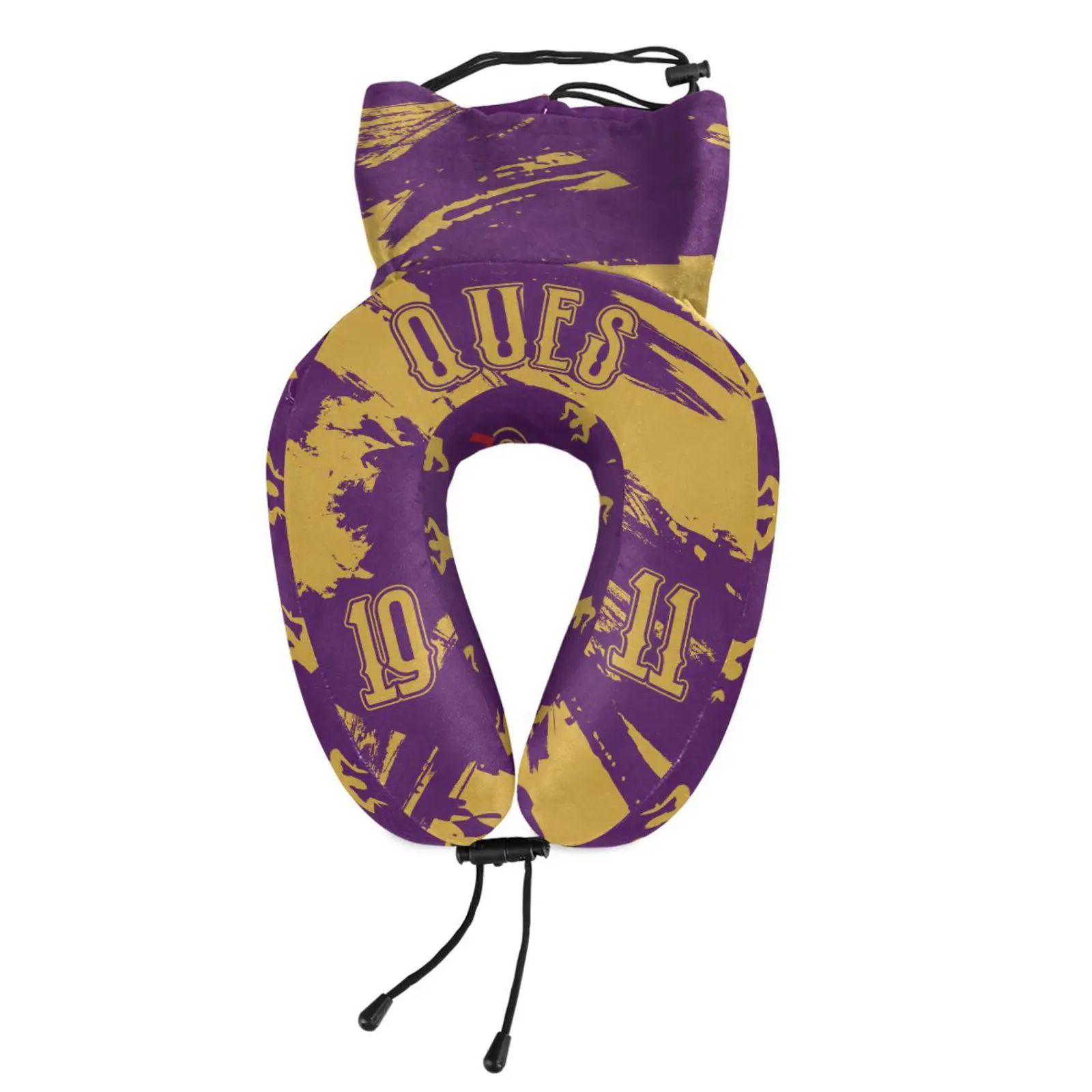 BBGreek Omega Psi Phi - Travel Neck Pillow - Official Vendor Supportive Memory Foam Durable Memory Foam