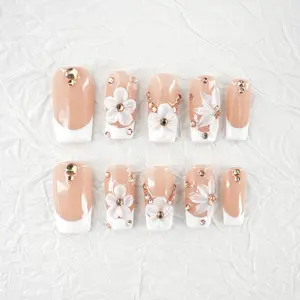 .DP.6938.Handmade 3D Carved Wearable Nail