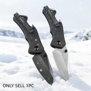 1pc 8337 Folding Knife, Multi-Functional Edc Pocket Knife, Lightweight Kitchen Tool, Portable Multipurpose Knives, Durable Everyday Carry, Ideal Men's Gift, Stainless Steel Knives