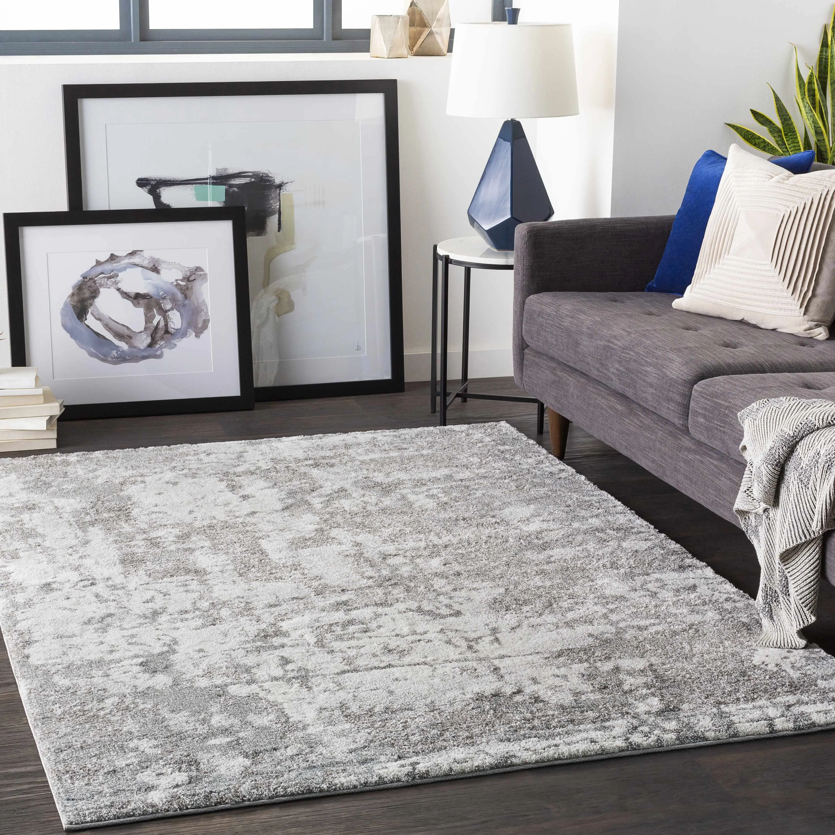 Elsa Area Rug, Clearance Item for Living Room Decor