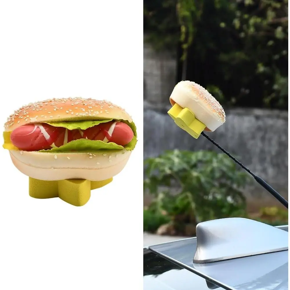 Car Antenna Topper Adorable Burge Aerial Exterior Decoration Auto Accessory Decor for Vehicles SUV Trunk