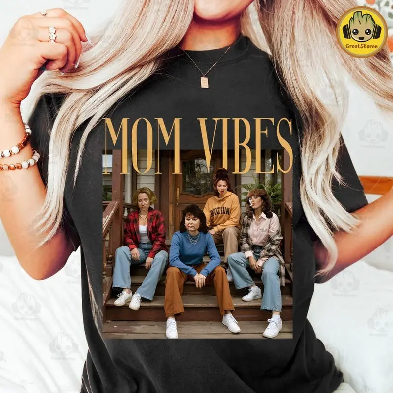 Retro Sitcom Mom Vibes Thug Life Shirt, Sitcom 90’s Moms Funny Mom, Mom Life, Mother's Day Gift, Cool Mom, Thug Life Mom, All size