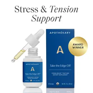 Herbal Calming Liquid Drops Natural Stress & Tension Support Daily Wellness Dietary Supplement 1oz