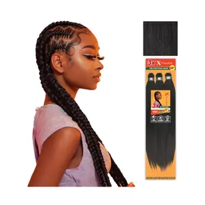 Sensationnel Xpression prestretched braiding hair - 3x xpression 58inch kanekalon fiber flame retardant smooth yaki braid - 3x x-pression 58 inch